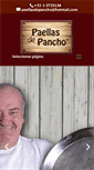 Mobile Screenshot of paellasdepancho.com